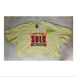 Not for sale!!! Gotcha Icons of Culture crop tee